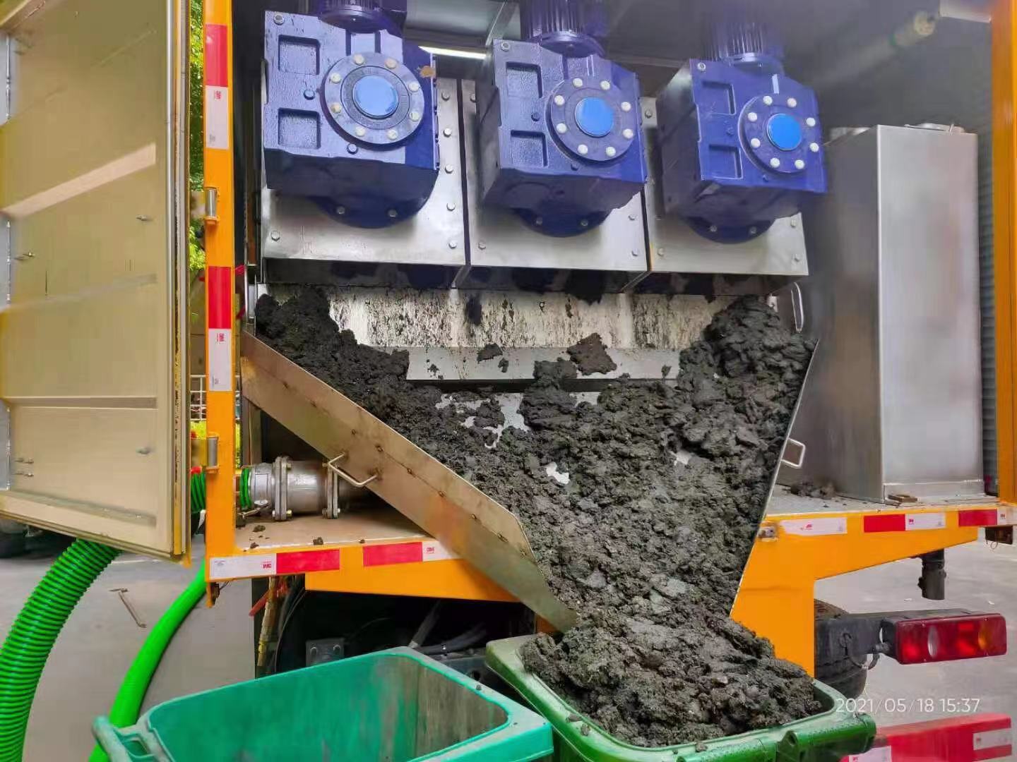海北化粪池清掏城市维护站-泥浆净化干湿分离处理